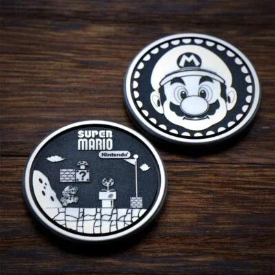 Haptic-Coin-Super-Mario-Stainless-steel