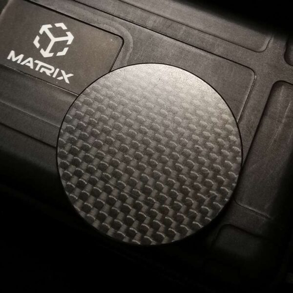 Haptic Coin Matrix EDC Carbon Fiber