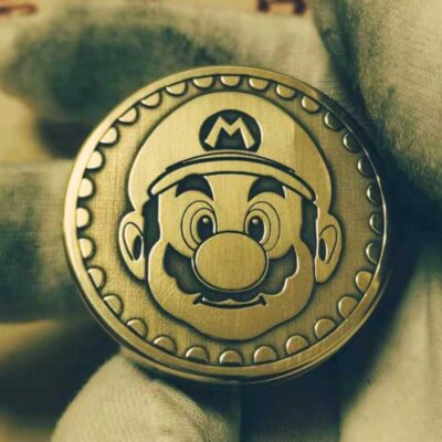 One Mario Brass Edition Haptic Coin