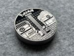 Pokemon fidget Haptic Coin Titanium alloy Ice crystal style