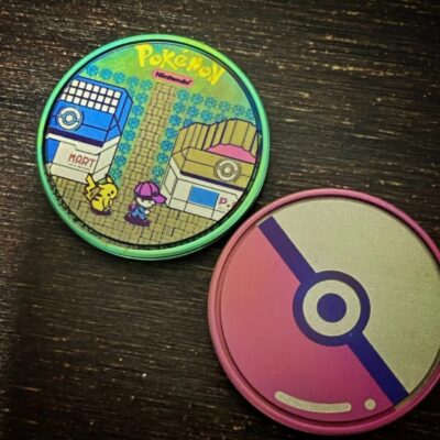 Pokémon Fidget Haptic Coin Titanium Color