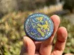 Pikachu Pokémon Haptic Fidget Coin Toy Titanium